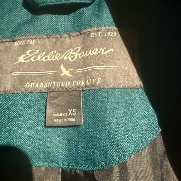 Women's Teal Jacket - Picture 10 of 11